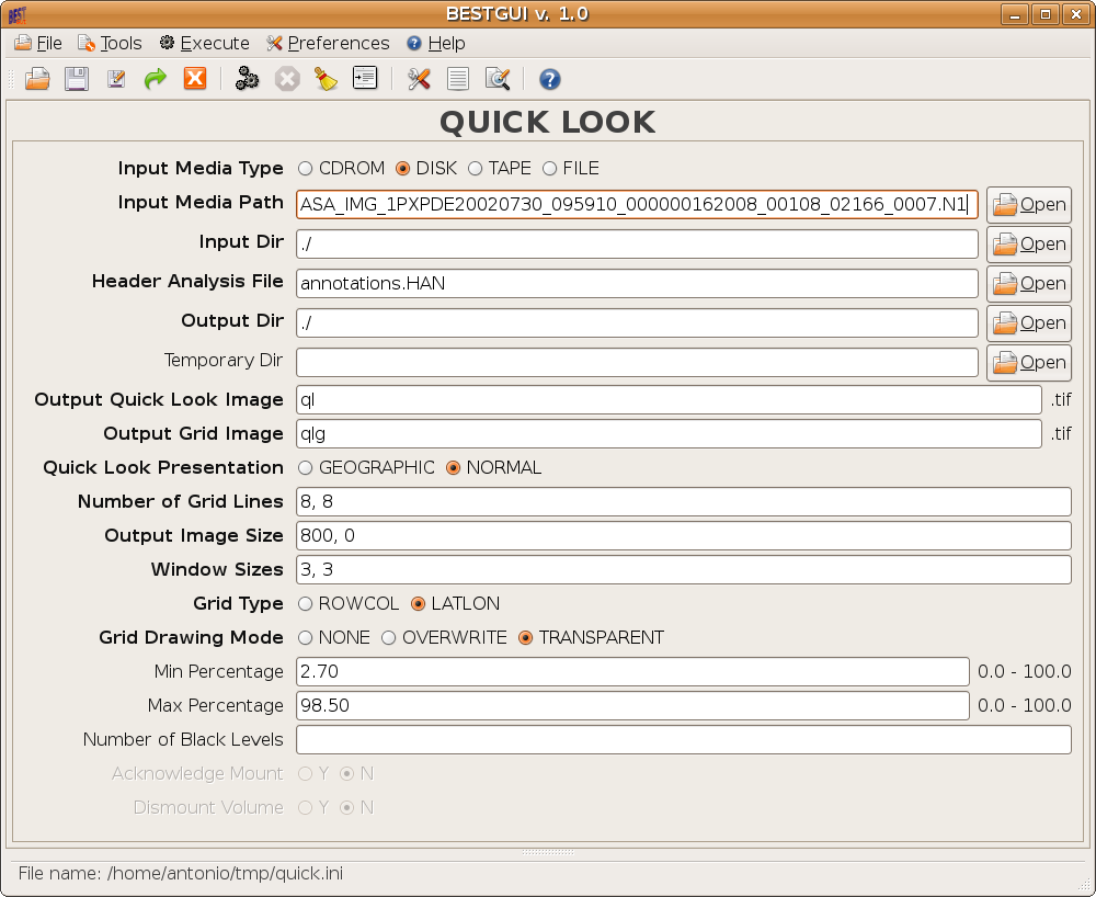 header analysis form